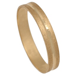 [AT39] ALIANZA ORO 18KL MATE-BRILLO DE 3,50MM