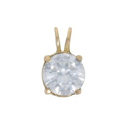 [G805] COLGANTE ORO 18KL CIRCONITA - 7MM