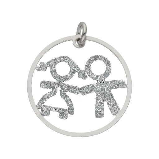 COLGANTE PLATA 925MM NIÑOS