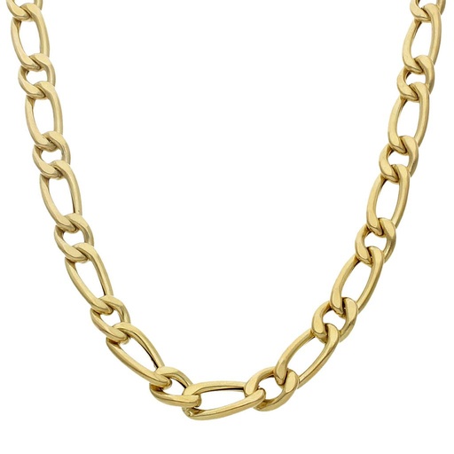 COLLAR ORO 18KL 1x1 - 9MM
