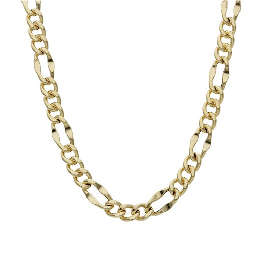 COLLAR ORO 18KL HUECO 3x1 - 4.50 MM