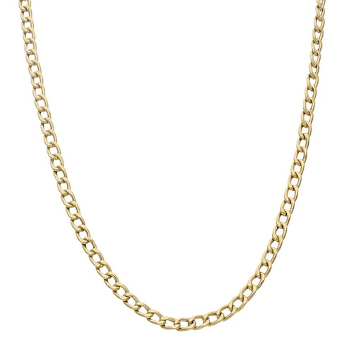COLLAR ORO 18KL HUECO BARBADO - 3.50MM