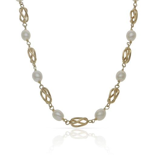 COLLAR ORO 18KL PERLA JOFA