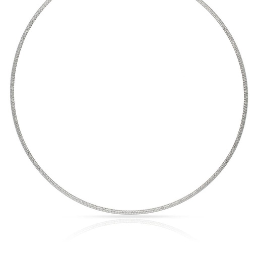 COLLAR ORO BLANCO 18KL - 2.50MM