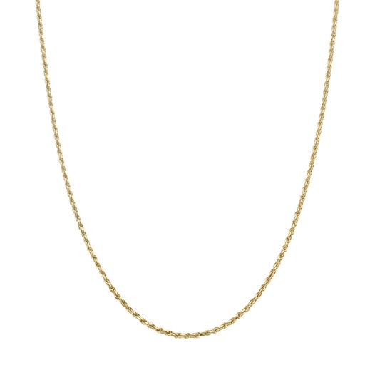 CORDON ORO 18KL SALOMONICO MACIZO - 2MM