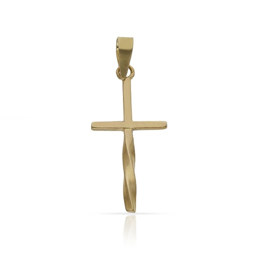 CRUZ ORO 18KL - 11X24MM