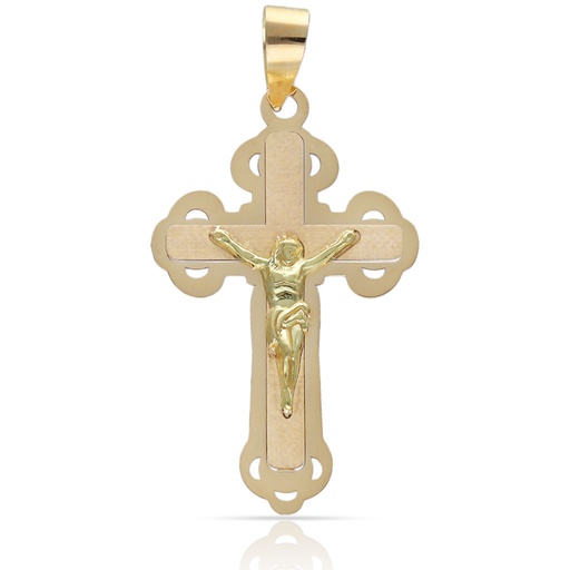 CRUZ ORO 18KL CRISTO - 16x26MM