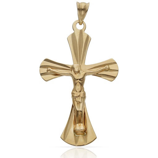 CRUZ ORO 18KL CRISTO - 22x36MM
