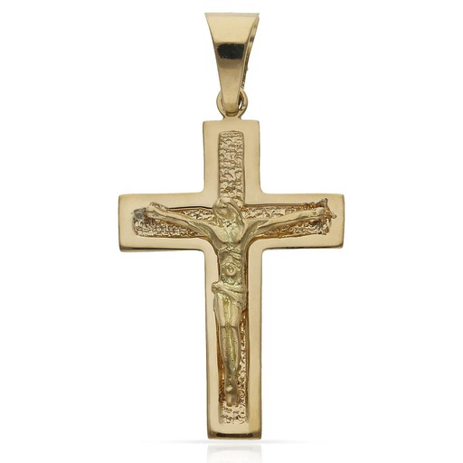 CRUZ ORO 18KL CRISTO - 23x36MM