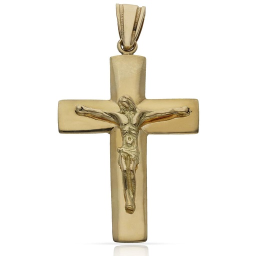 CRUZ ORO 18KL CRISTO - 23x37MM