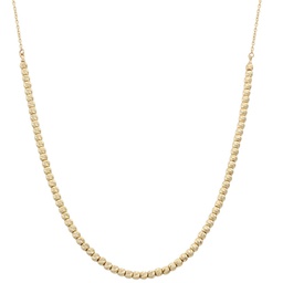 [CO131] COLLAR BOLAS TALLADAS ORO 18KL