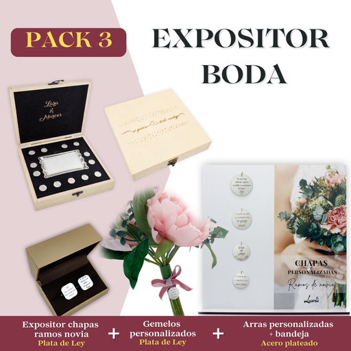 EXPOSITOR BODA · PACK 3