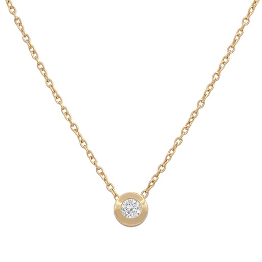 GARGANTILLA ORO 18KL CHATON - 5MM