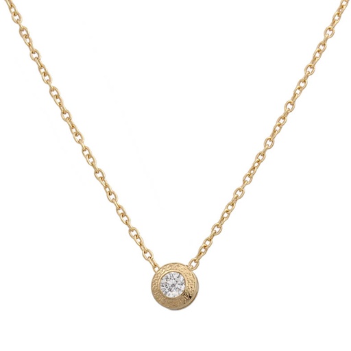 GARGANTILLA ORO 18KL CHATON - 5MM 