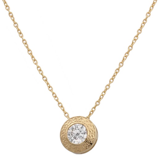GARGANTILLA ORO 18KL CHATON - 9MM 