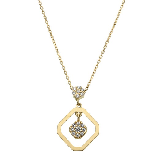 GARGANTILLA ORO 18KL CIRCONITAS