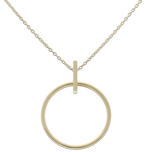 GARGANTILLA ORO 18KL CIRCULO