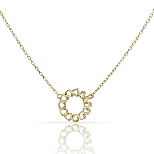 GARGANTILLA ORO 18KL CIRCULO - 9MM