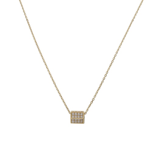 GARGANTILLA ORO 18KL HEXAGONAL