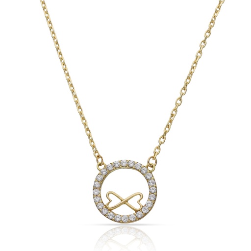 GARGANTILLA ORO 18KL INFINITO CIRCONITAS