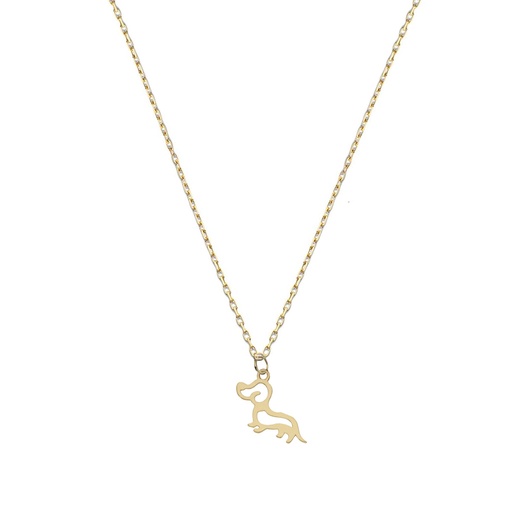 GARGANTILLA ORO 18KL PERRO