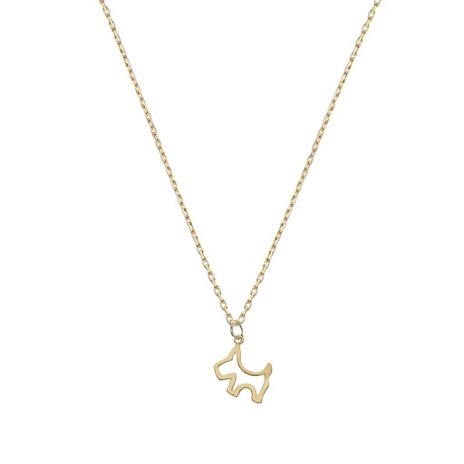 GARGANTILLA ORO 18KL PERRO