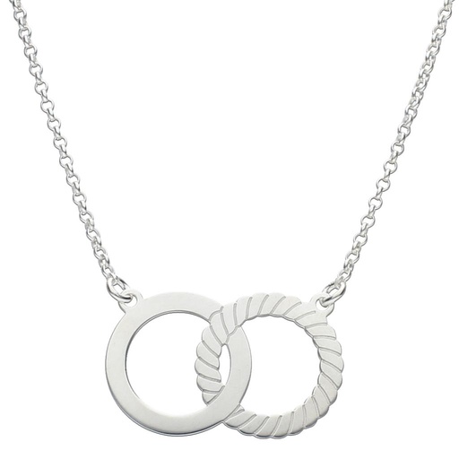 GARGANTILLA PLATA 925MM ETERNITY - 16MM