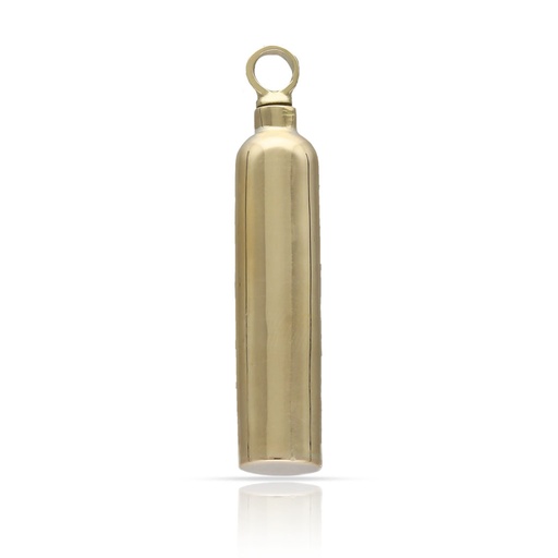 GUARDACENIZAS ORO 18KL CILINDRO LISO - 8X39MM