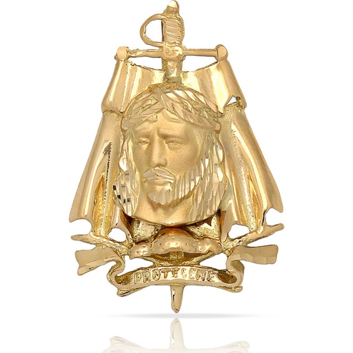 MEDALLA ORO 18KL CRISTO DE LOS TOREROS