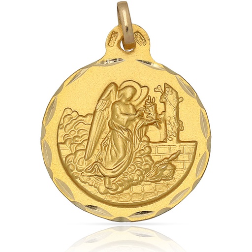 MEDALLA ORO 18KL SAN GABRIEL- 21MM