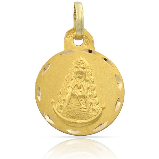 MEDALLA ORO 18KL V. DEL ROCIO - 16MM