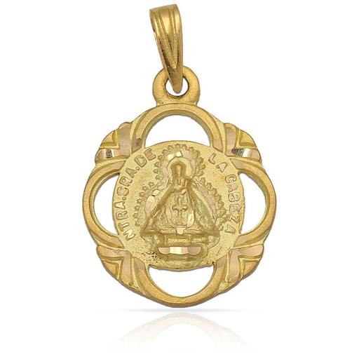 MEDALLA ORO 18KL V.DE LA CABEZA- 19X24MM