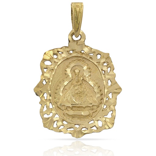 MEDALLA ORO 18KL V.DE LA CABEZA-20X26MM