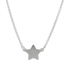 [AG367] GARGANTILLA ESTRELLA PLATA 925MM