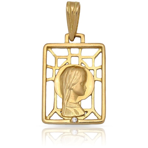 MEDALLA ORO 18KL VIRGEN NIÑA - 13X19MM