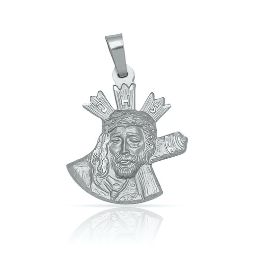 MEDALLA PLATA 925MM GRAN PODER - 20x26MM