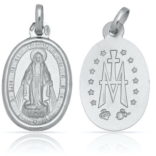 MEDALLA PLATA 925MM V. MILAGROSA GRANDE - 18x29MM16,26