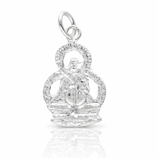 MEDALLA PLATA 925MM VIRGEN DE LA CABEZA MEDIANA - 13x20MM