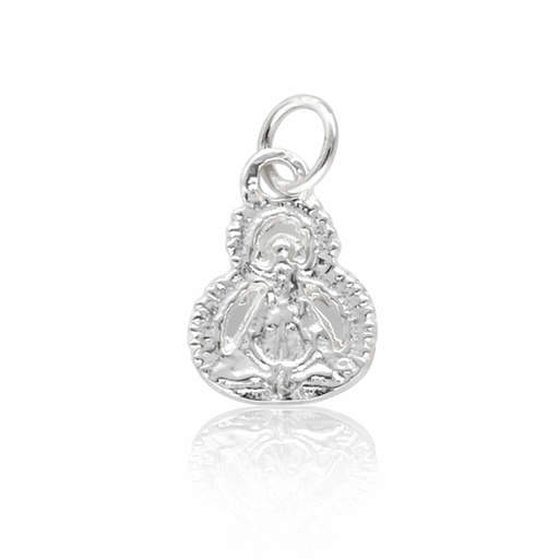 MEDALLA PLATA 925MM VIRGEN DE LA CABEZA PEQUEÑA - 10x14MM