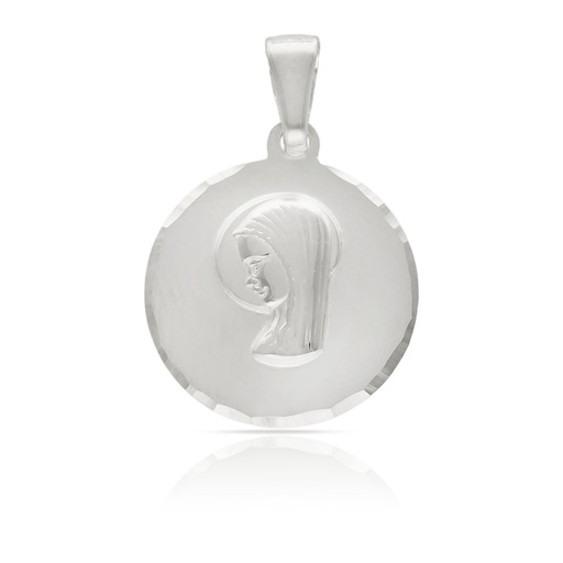 MEDALLA PLATA 925MM VIRGEN NIÑA - 19MM