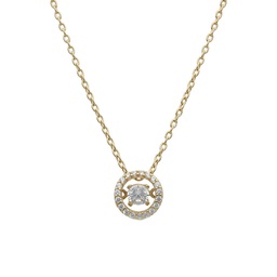 [G850] GARGANTILLA ORO 18KL CIRCONITAS - 7.5MM