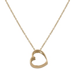 [G797] GARGANTILLA ORO 18KL CORAZON LISO