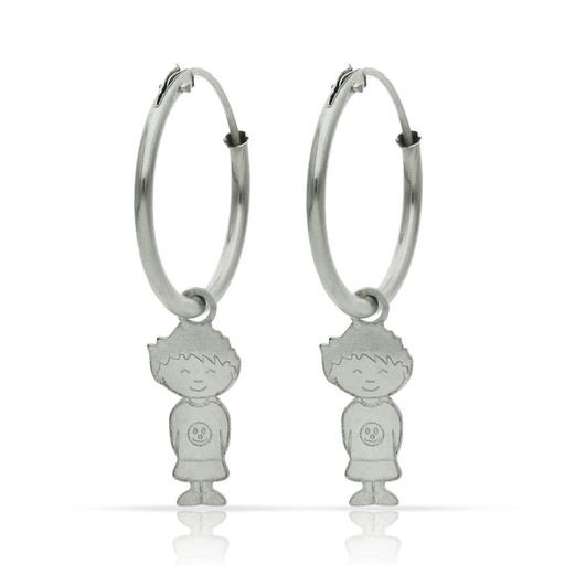 AROS PLATA 925MM NIÑO - 12MM