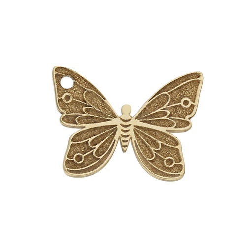 MI HISTORIA - ABALORIO ORO 18KL MARIPOSA