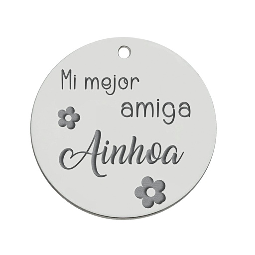 MI HISTORIA - ABALORIO PLATA 925MM AMIGA