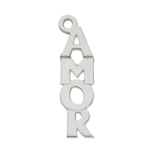 MI HISTORIA - ABALORIO PLATA 925MM AMOR