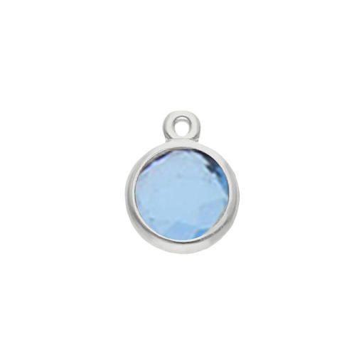 MI HISTORIA - ABALORIO PLATA 925MM AZUL