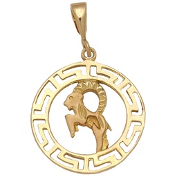 [G85] HOROSCOPO EN ORO DE 18KL CAPRICORNIO