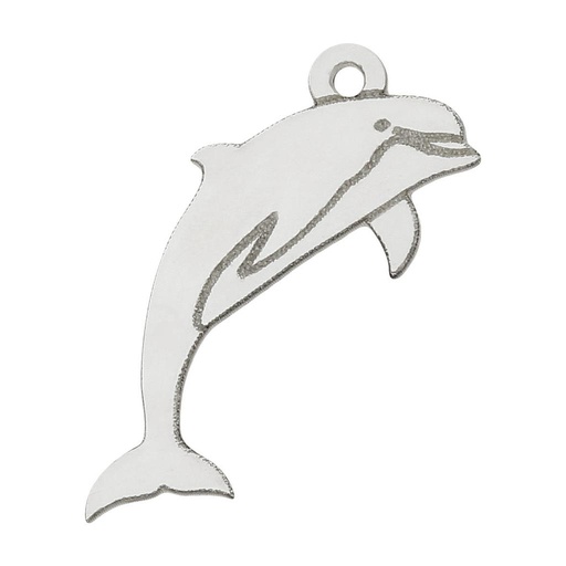 MI HISTORIA - ABALORIO PLATA 925MM DELFIN