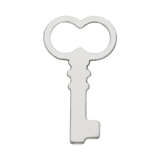 MI HISTORIA - ABALORIO PLATA 925MM LLAVE